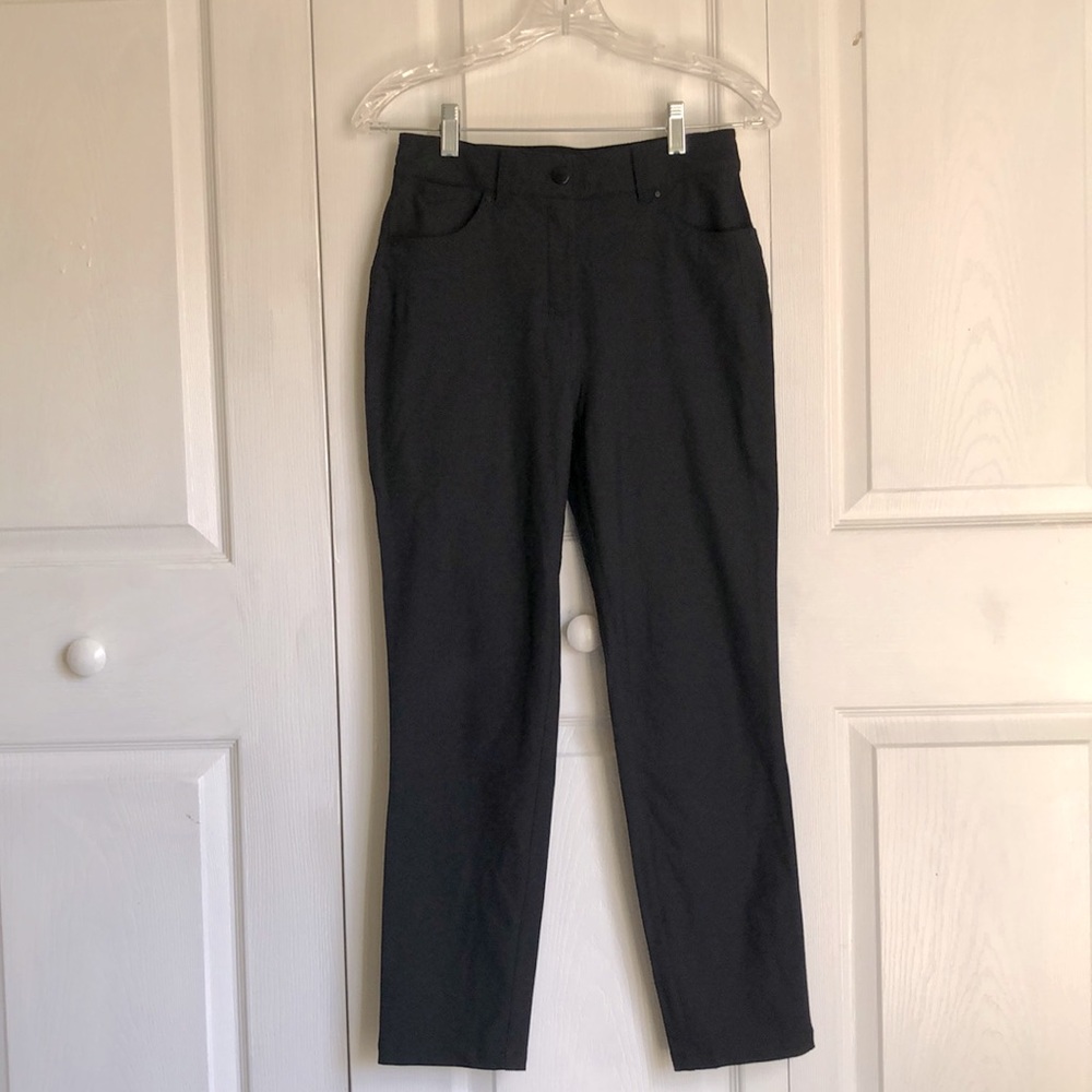 Lululemon NWT City Sleek 5 pocket pant 7/8 black 4